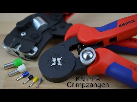 KNIPEX Crimpzangen im Vergleich - Aderendhülsen crimpen | Vorstellung & Test