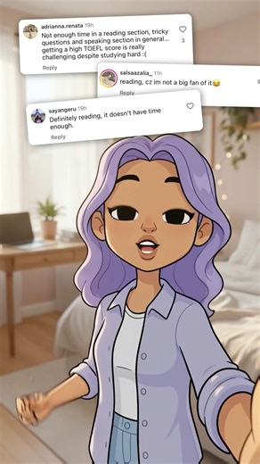 💬 You said “there’s never enough time in Reading.” Tina heard you 👀 Here’s her 4-step read-smart routine that actually works under pressure. #TOEFLtips #StudyWithTina | TOEFL