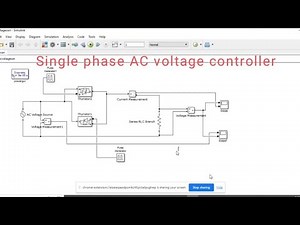 Single Phase AC Voltage Controller | Electrical Drives and Control
