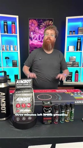 Aimbot Energy Boost 24-Pack – Focus & Fuel | Sugar-Free | Zero Calories | 300mg Caffeine Nootropics