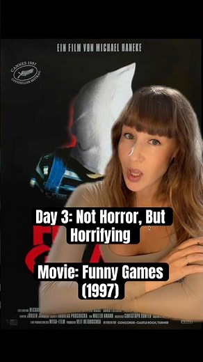 Day 3 of my “Not Horror, But Horrifying” series! Movie: Funny Games (1997) #movie #film #horror #90s