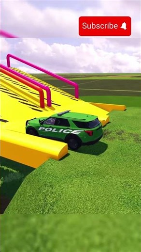 FS22 SHORT GREEN POLICE CAR 017