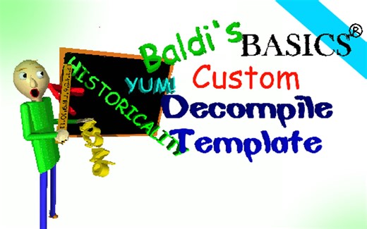 【Baldi's Basics Mod】自制模组：BBCDT v1.2.1版本逝玩