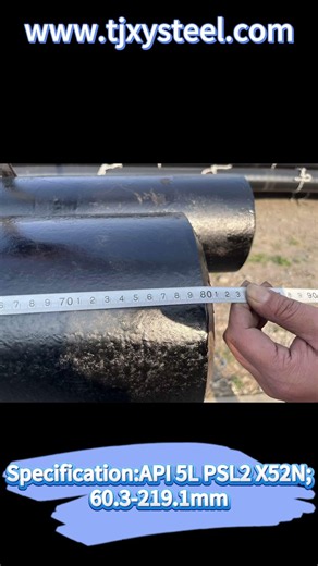 SMLS Steel Pipe From Xinyue Steel Deliver To Tanzania For gas pipeline #welding #pipelining