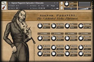 Simple Sam Samples releases Signor Paganini Solo Violin for Kontakt