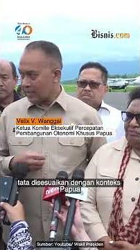 Pemerintah Tetapkan Agenda Percepatan Pembangunan di Tanah Papua