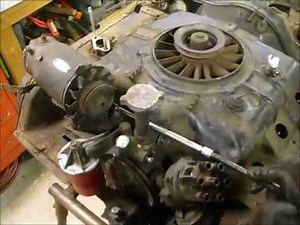 Corvair Engine Sheet Metal Removal