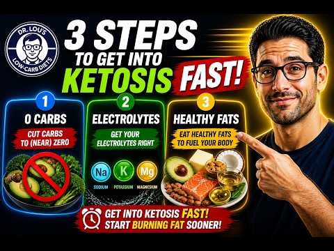 3 Steps to Get Into Ketosis FAST (Beginner Guide)
