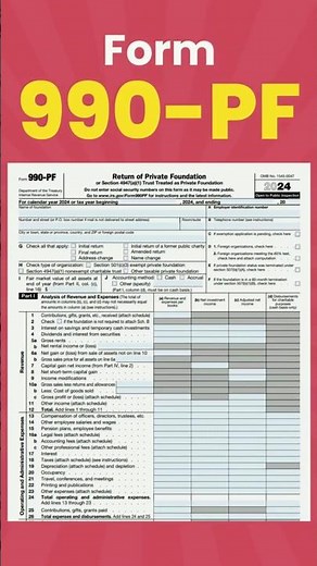 What is form 990 PF? | TaxZerone®