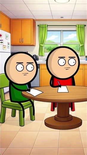 Charly Basse - When you're taking your baccalaureate exams with that suspicious friend 🤨 Funny Sh...