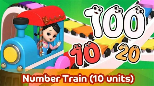Hello Carrie - Let's Learn Numbers - Season - Number Train (10 units)
