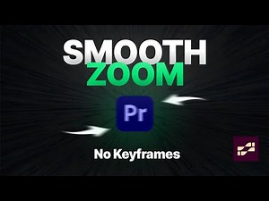 How to Smooth Zoom Effect, NO Keyframes, Super EASY Tutorial | Film Impact, Adobe Premiere