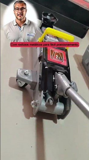 Macaco Hidráulico Jacaré MTX 2T | Elevação Estável de 135 a 385mm com Qualidade Profissional!