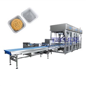[Hot Item] Mochi Loading in Tray Rice Cake Packaging Loader Machine Robot