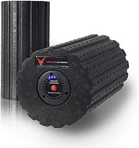 Victor.Fitness Revive Roller 3-Speed Vibrating Foam Massage Roller - High Intensity Vibration for Muscle Recovery, Trigger Points, Mobility, Sports Massage, Therapy
