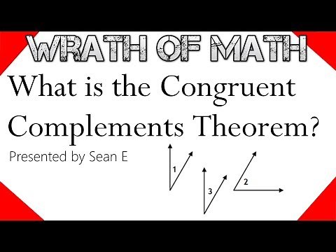 What is the Congruent Complements Theorem?