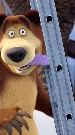 Ну как, вкусно? 😋👍 #Shorts #машаимедведь #ДержиЯзыкЗаЗубами #MashaandtheBear #cartoon