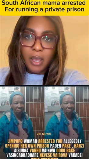 she was arre.sted for running a private prison in South Africa . #southafrican #limpopo #candidopinionwithdm | CandidOpinion with DM