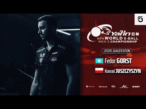 LOSERS QUALIFICATION MATCH!! FEDOR GORST - KONRAD JUSZCZYSZYN | WORLD 8 BALL CHAMPIONSHIP 2026