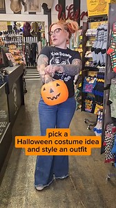 349K views · 2K reactions | Red and Becca picked Halloween costume ideas and challenge each other to style outfits around them using only what they can find at Abernathy's! #Halloween #halloweencostume #costumeidea #vintage #vintageclothing #heyarnold #nickelodeon #connieconhead #conheads #snl | Abernathy's | Facebook