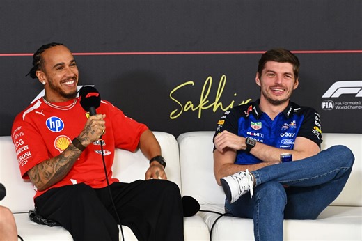 Watch: Lewis Hamilton reveals he has a cow named "Max" leading to laughs from the crowd
