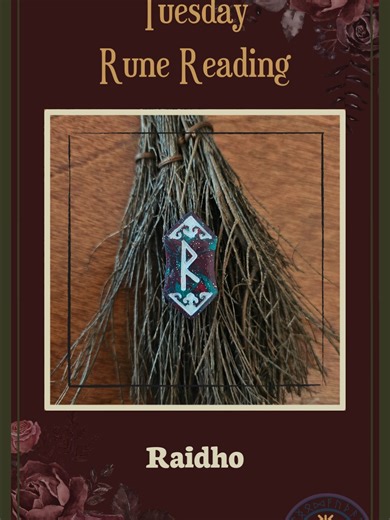 Find all of the information you need for today's Daily Rune Reading in one place! Visit witchrunes.com/blog