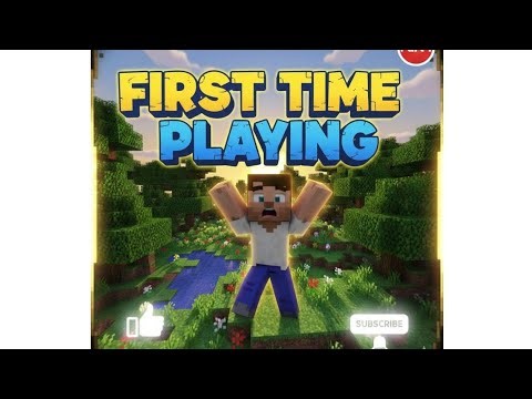 First time play minecraft please like and SUBSCRIBE part 1