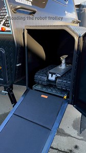 Offloading robot trolley | Rolleston Caravans