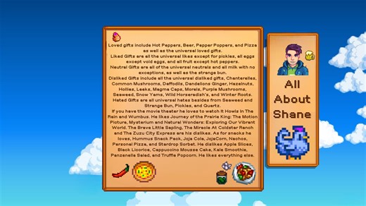 All About Stardew Valley Characters Shane Edition