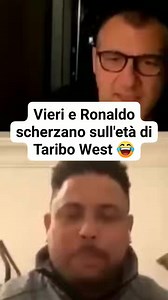 188K views · 1.9K reactions | Bobo Vieri e Ronaldo il fenomeno scherzano sull'età del loro ex compagno nerazzurro Taribo West  | FootballPassion | Facebook
