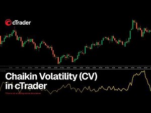 Chaikin Volatility (CV) in cTrader - how it works and how to use it