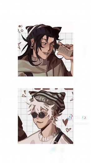 Matching PFPS Featuring SATOSUGU in Jujutsu Kaisen