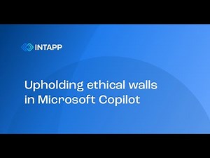 Upholding ethical walls in Microsoft Copilot