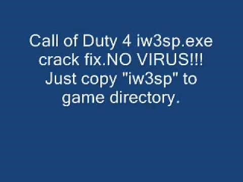 Call of Duty 4 iw3sp.exe FIX!