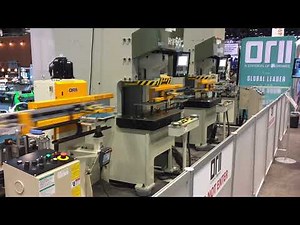 ORII Press to Press Transfer Robot Line FABTECH 2017