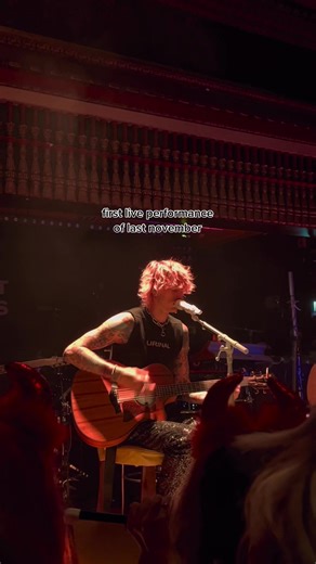 Machine Gun Kelly's First Live Performance of Last November