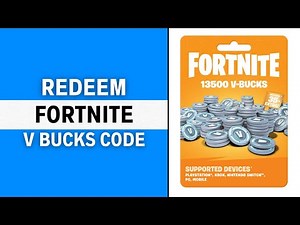 How To Redeem Fortnite V Bucks Code on Nintendo Switch 2024