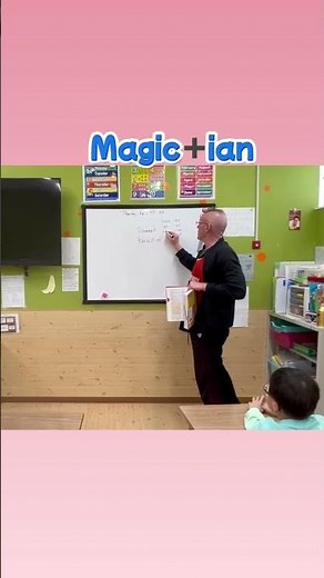 er, or, ist, ianを付けると人になる！ 5歳児クラスレッスンの様子 インターナショナルスクールBEアカデミー