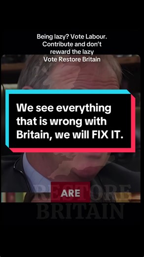 Vote Restore Britain: A Call to Action for Hard Workers