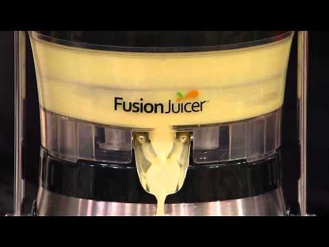 Fusion Juicer Whisper Quiet Stainless Steel Juicer with Fusion Booster with Carolyn Gracie