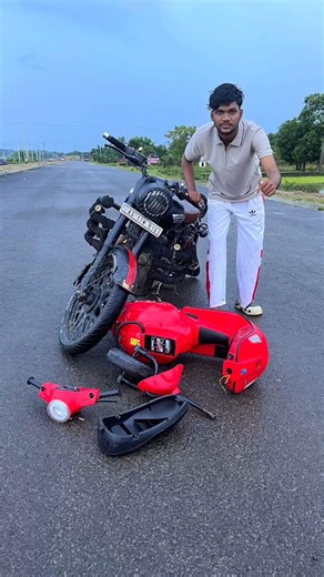 Banga 4 Tuma Laal Colour Rc Vaspa Scooter and AMR Bullet bike 😍