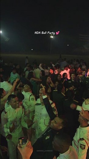 NDA BALL PARTY 💕 | NDA ❤️ | #indianarmy #ndaball #shorts #army