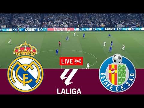 [LIVE] Real Madrid vs Getafe La Liga 25/26 Full Match - Video Game Simulation
