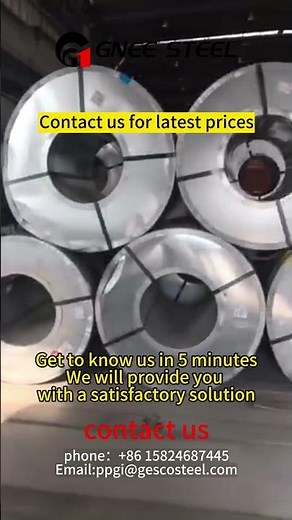 Cold rolled steel coil factory real shooting