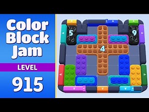 Color Block Jam Level 915 (917) | Every Puzzle Solved! 🎯