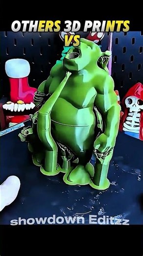 3d prints comparison #comparison #ytshorts #shorts #edit