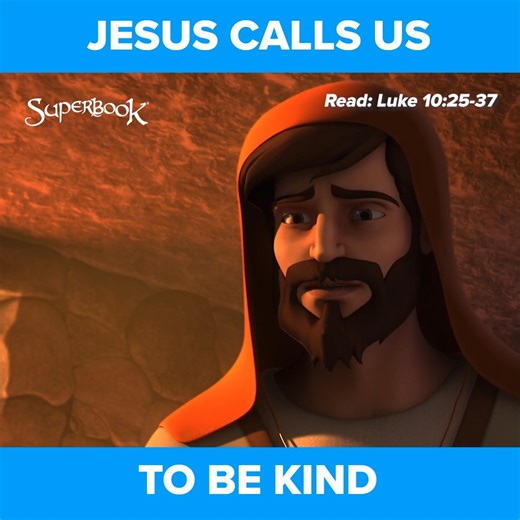 11K views · 1.3K reactions | Let Jesus’ Parable of the Good Samaritan inspire your heart to reflect and respond with love and kindness to others. ✨ . . . . . SUPERBOOK Bringing Bible Stories and Jesus' love to kids everywhere Series + App + Academy + Outreach | Superbook | Facebook