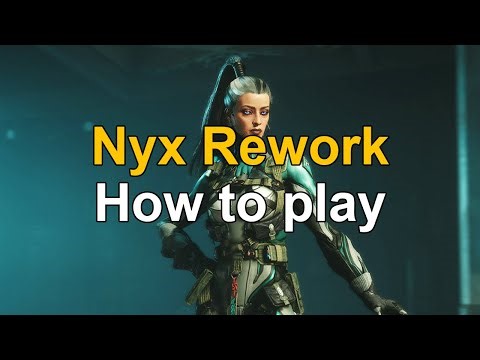 How to play reworked Nyx in Warframe