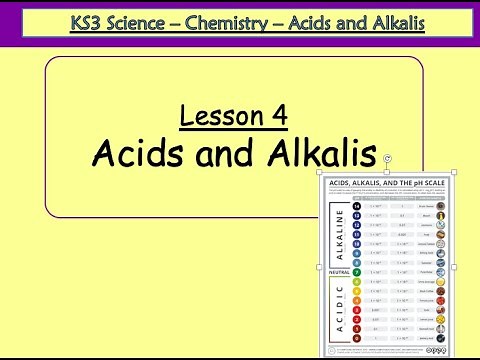 Year 7 - Chemistry - Acids and Alkalis