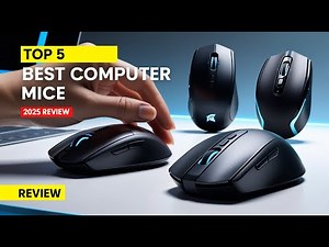 Top 5 Best Computer Mice 2025 | Wireless Mouse for Laptop & PC
